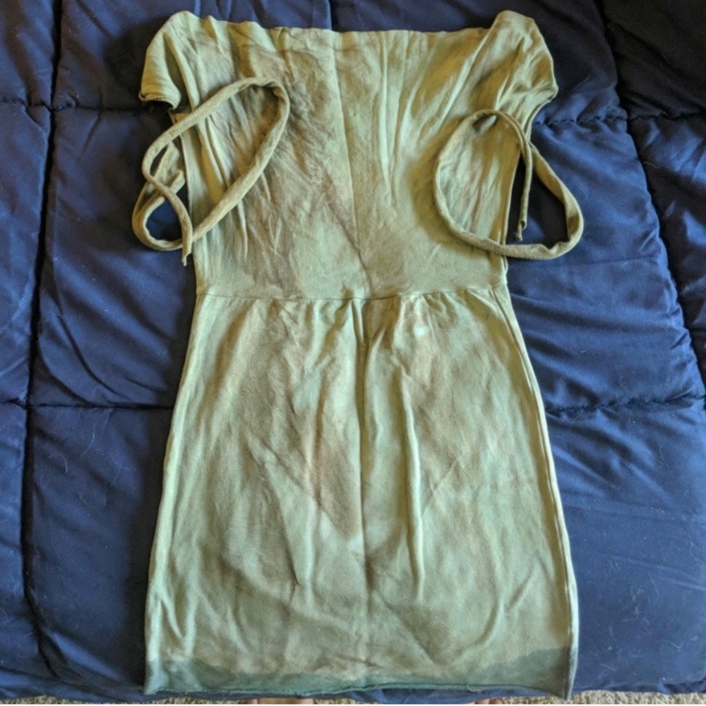 SinewMoon Easy Wind OOAK dress/cowl crop top